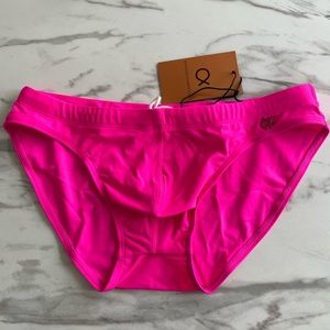 ELIA BEACHWEAR Mylos Hot Pink Swim Brief